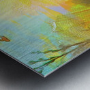 REACHING FOR NATURE Metal print