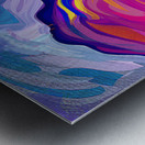 THE RIVER AND THE CROSS Metal print