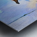 OLE TIME CARIBBEAN SCENES - VENDOR AND SCALE Metal print