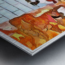 CARIBBEAN SCENES - MUSICS DE CUBA Metal print