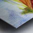 As If... Metal print