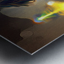 THE LIGHT IS BORN Metal print