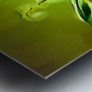 Words and Growth Metal print