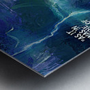 Too Late Metal print