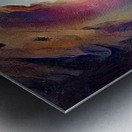 The Resurrection and The Life Metal print