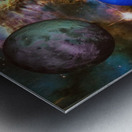Hidden Galaxy Digital Art Metal print