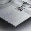 WAKE UP AND LIVE Metal print