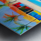 Dis and Dat in De Caribbean - Jump in De Water Metal print