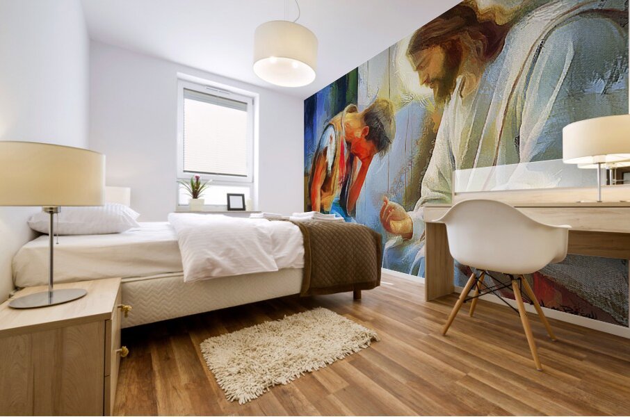 Confessions to Jesus Mural print