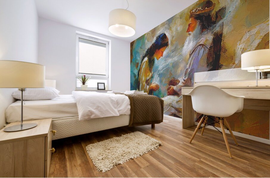 Esther and The King Mural print