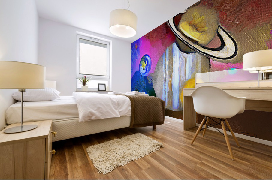 Lost in Space - 2 Mural print