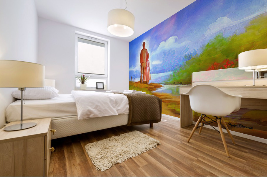 A DAUGHTERS MEMORY Mural print