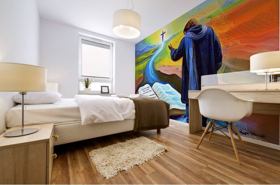 THE PATH TO GOD  Mural print