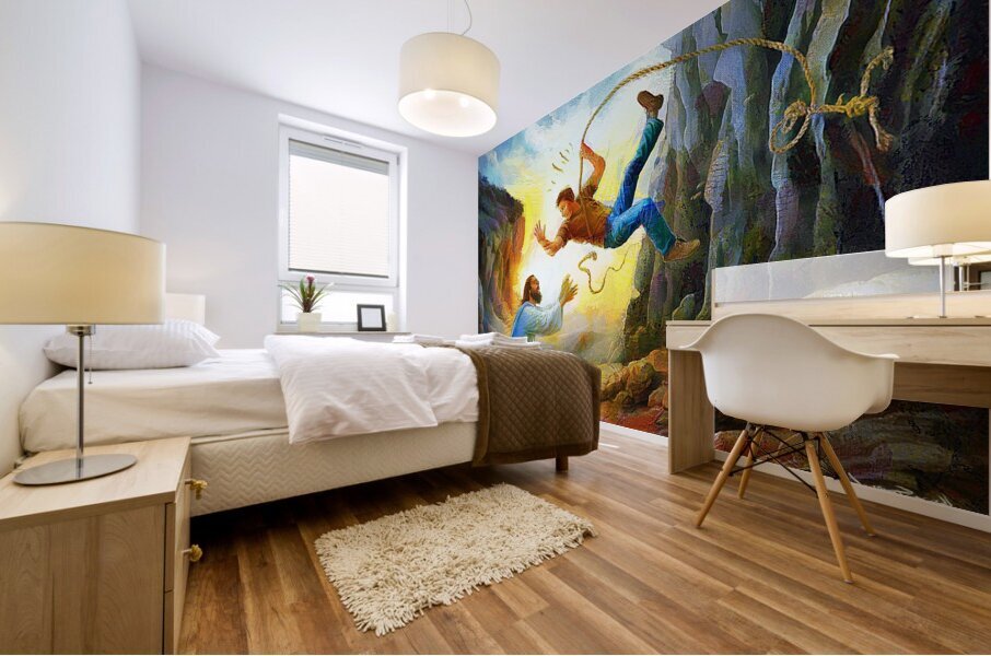 Caught in The Masters Arms Mural print