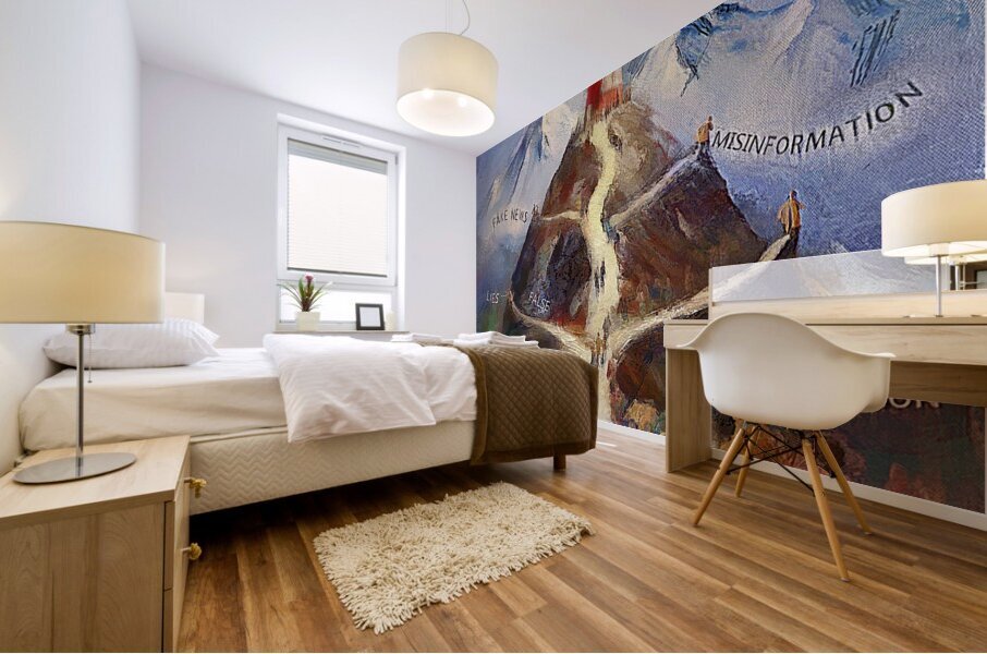 TRUTH SEEKER  Mural print