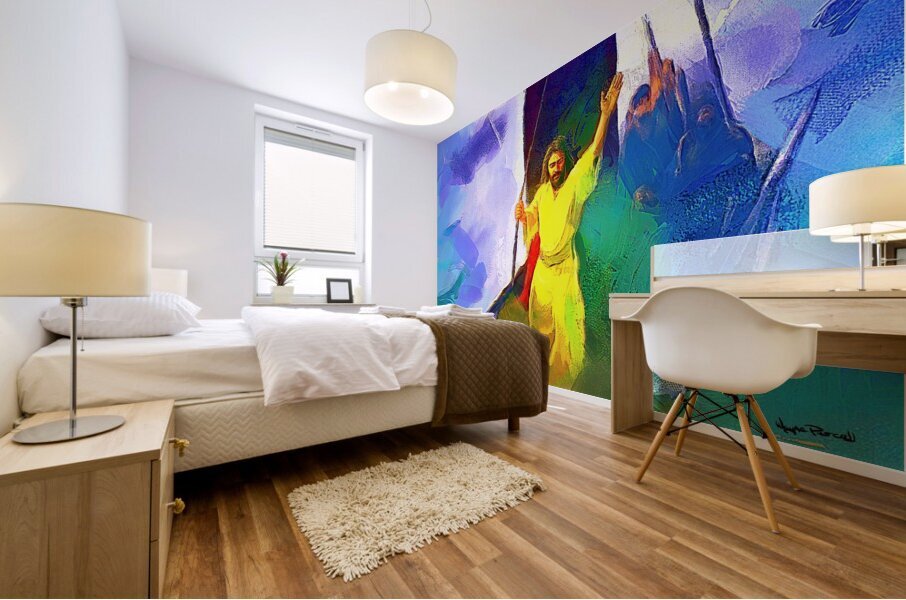 Peace in The Valley Mural print