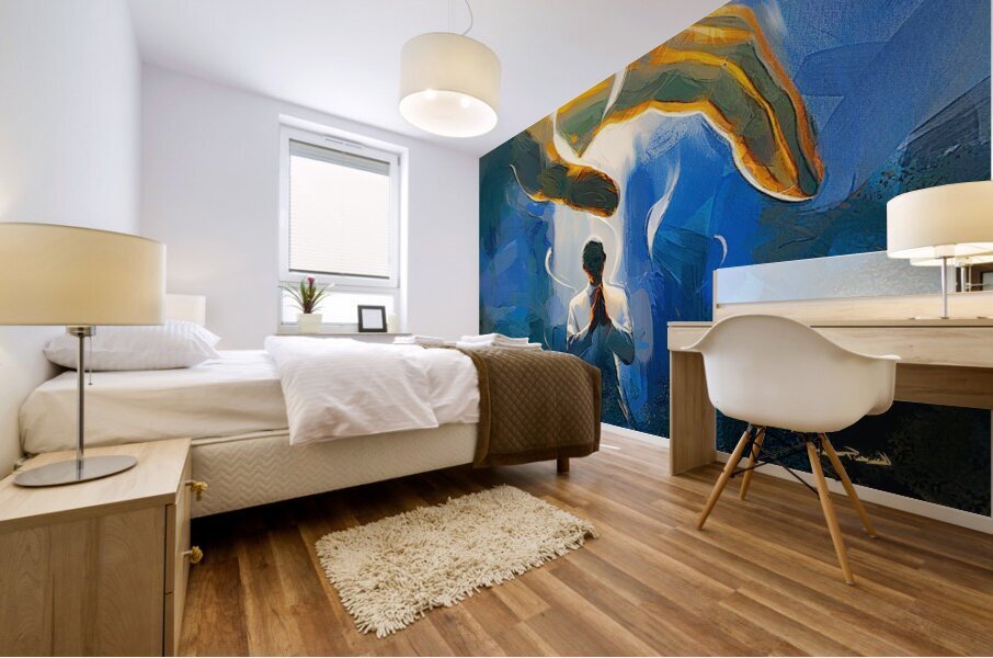 Gods Protection Mural print