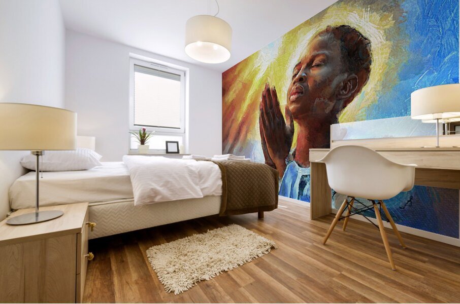 Prayer Time Mural print