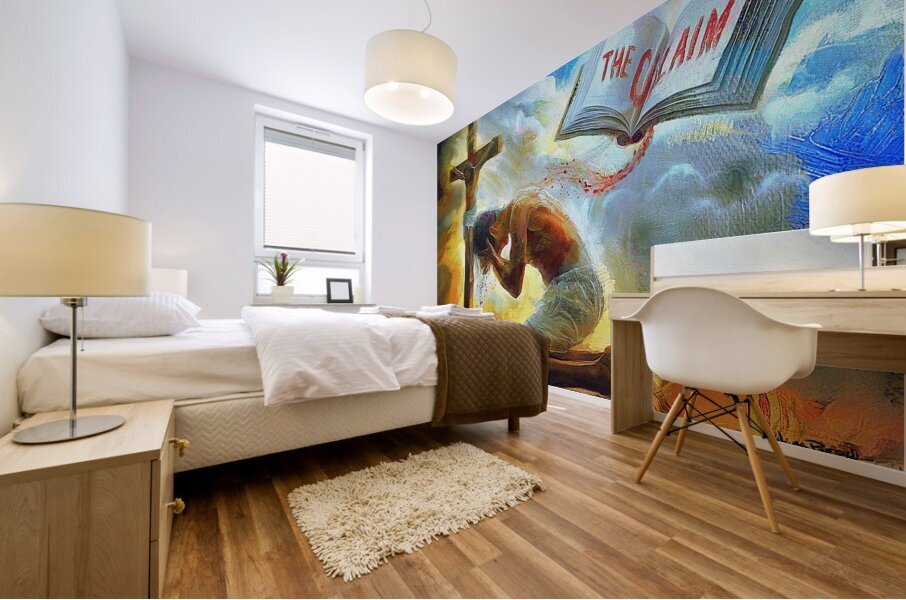 The Claim Mural print