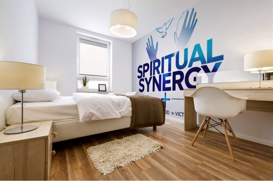 Spiritual Synergy Mural print
