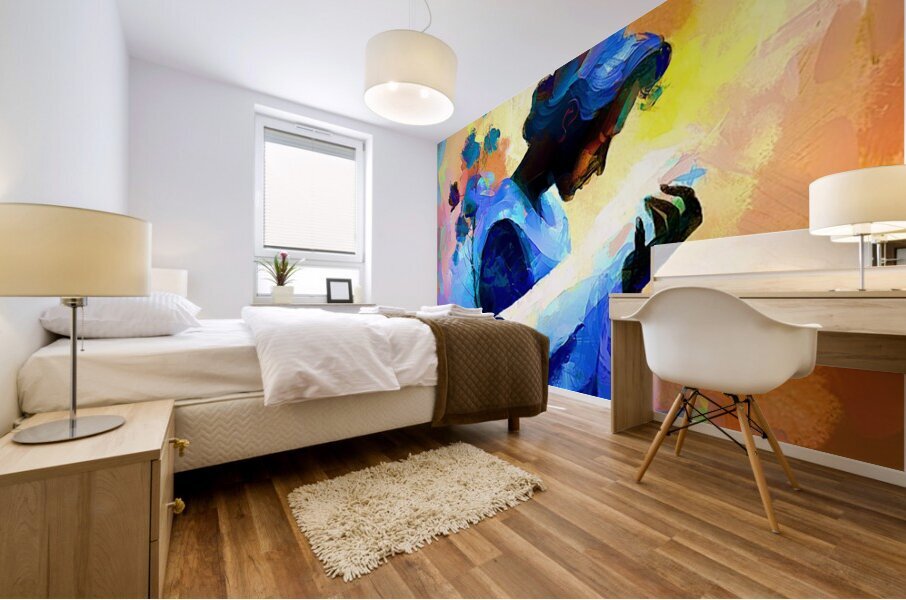 Keeper of The Scrolls Mural print