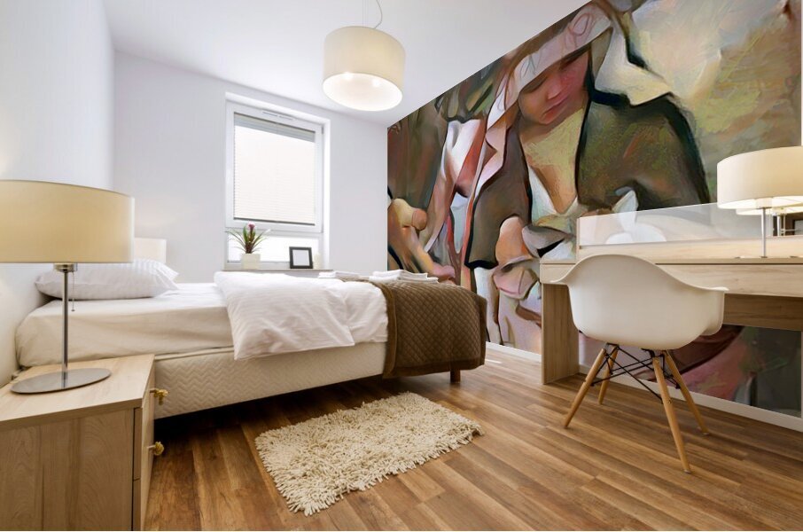 THE MASTERS HANDS: Provider Mural print