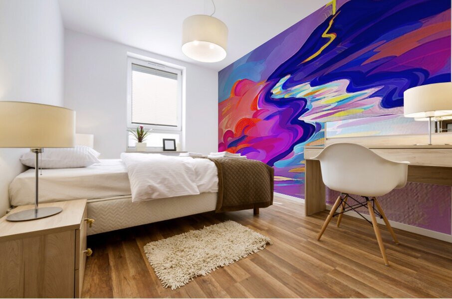 ROAD TO THE CROSS Mural print