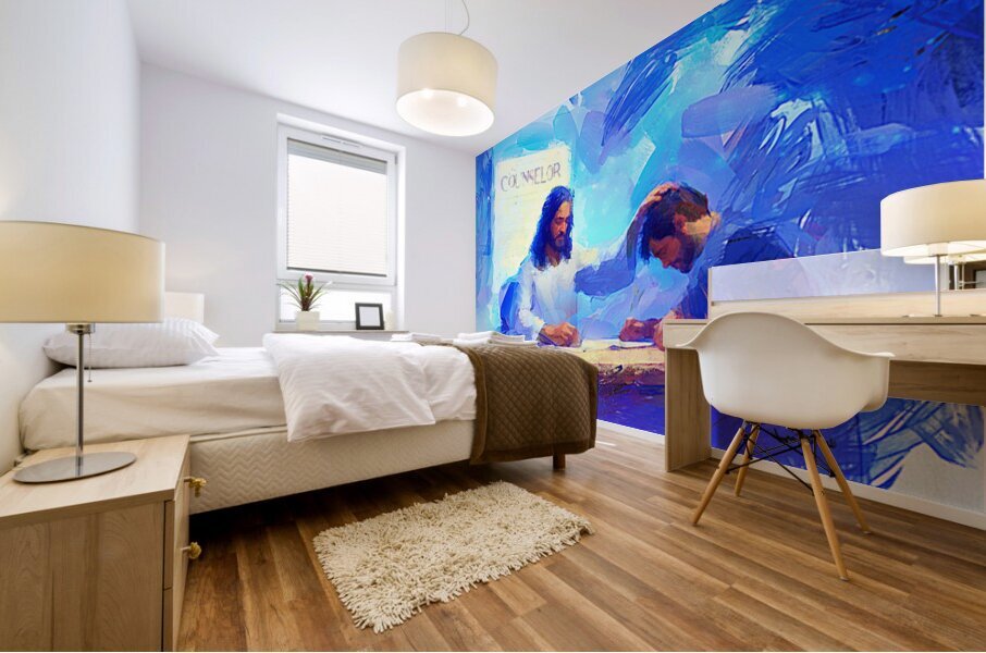 JESUS COUNSELOR  Mural print
