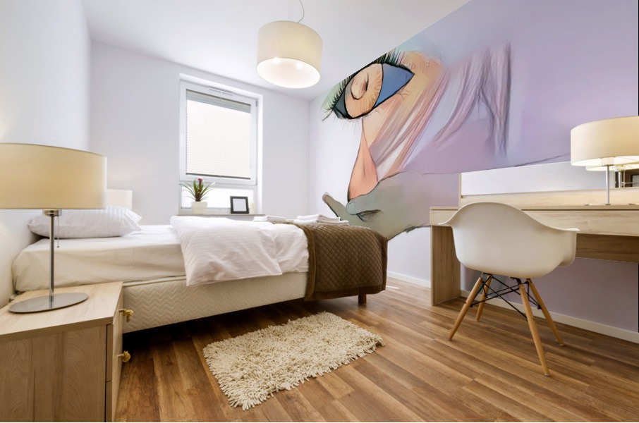 The Comforter Mural print