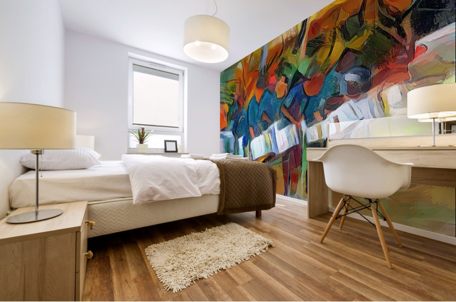 CARIBBEAN SCENES - DE PANSIDE Mural print