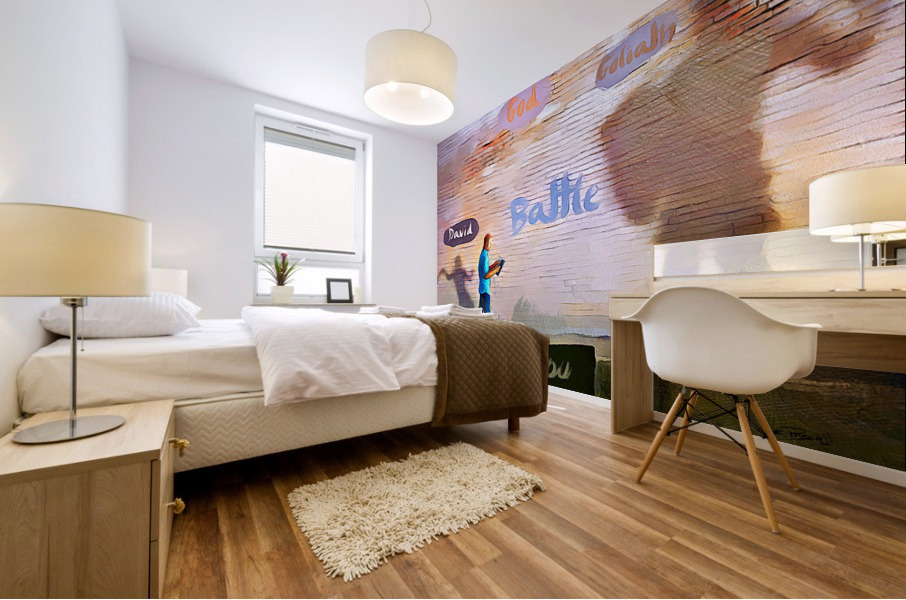 Slay Your Goliath Mural print