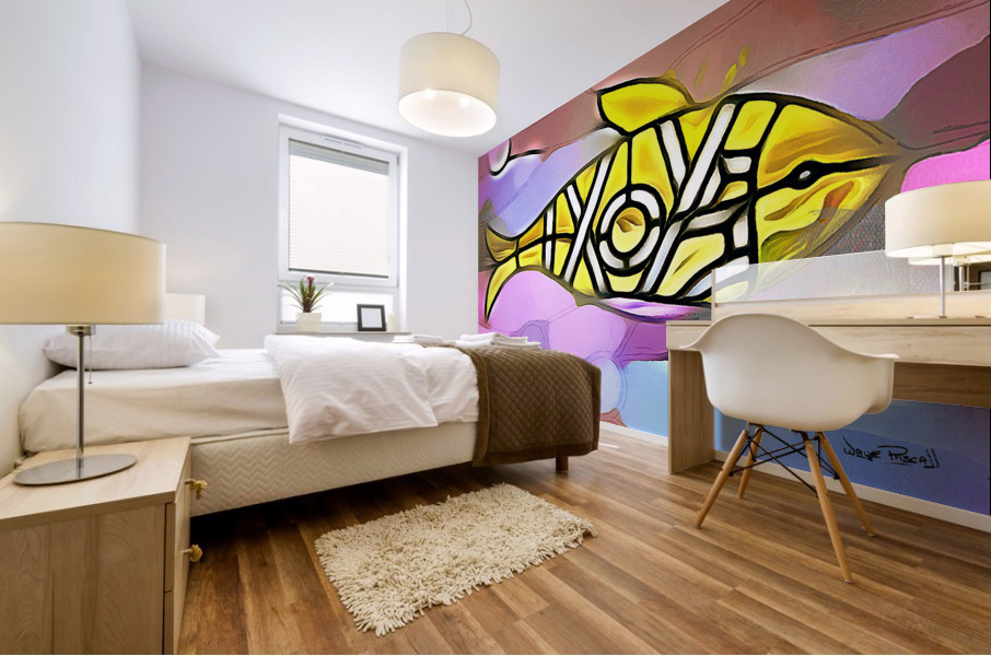 IchThys - Jesus Fish Mural print