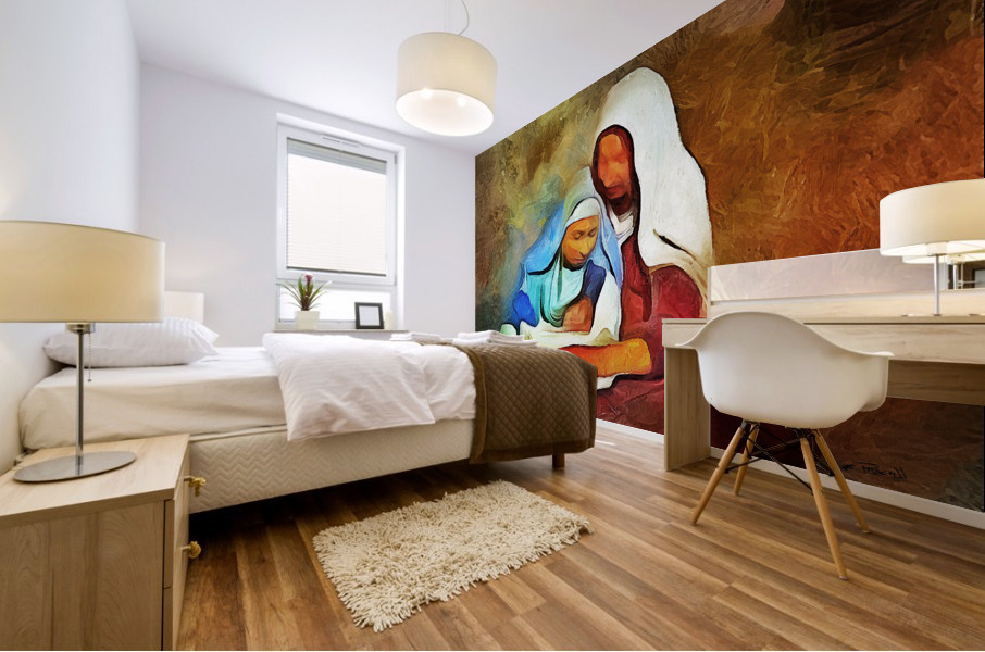 A SAVIOR IS BORN  Mural print