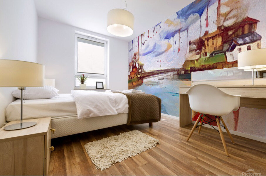 Drip and Flow 2 U Mural print