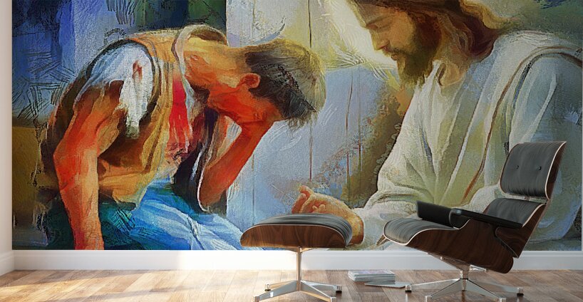 Confessions to Jesus Wall Murals
