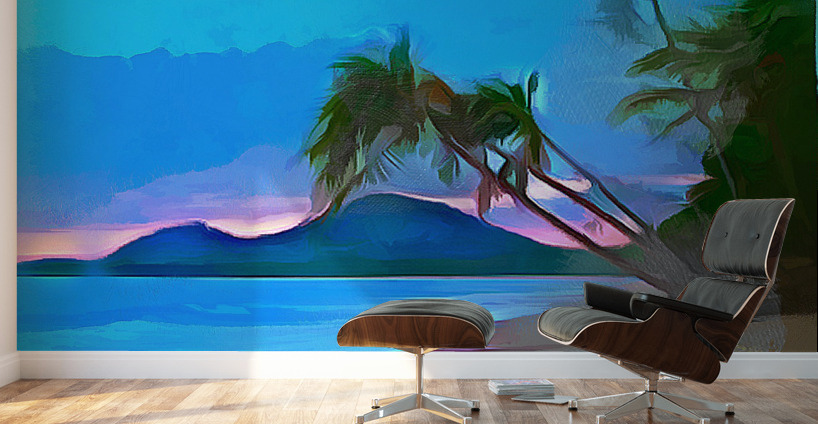 A Moment by The Coast Wall Murals