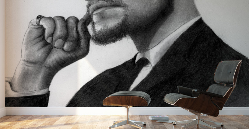 Malcolm X Wall Murals
