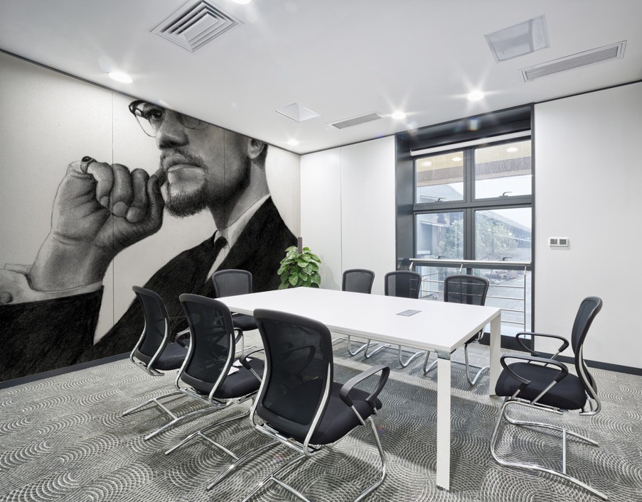 Malcolm X Wall Printing