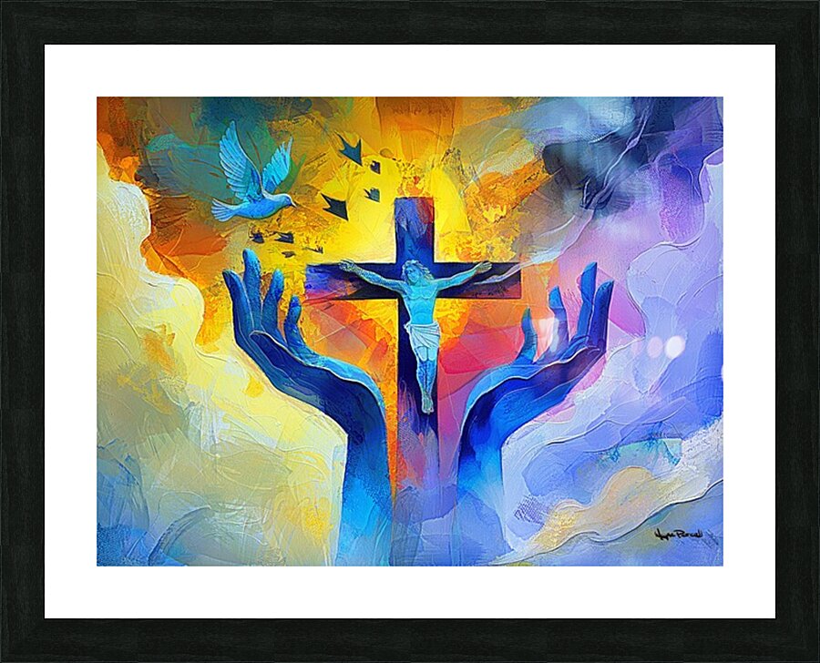 Sacrifice of The Son  Picture Frame print