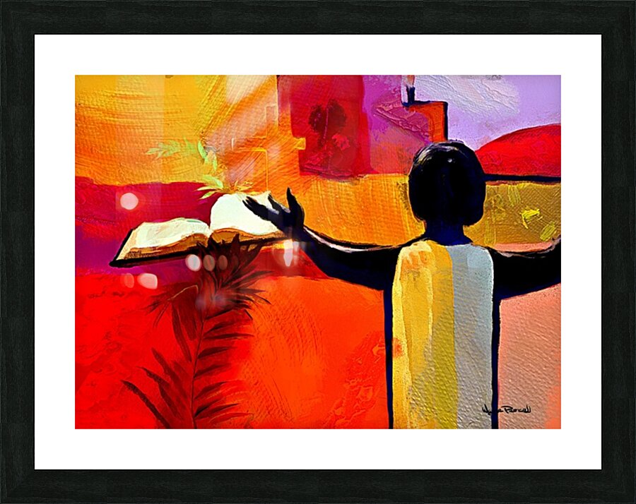 I SURRENDER Picture Frame print