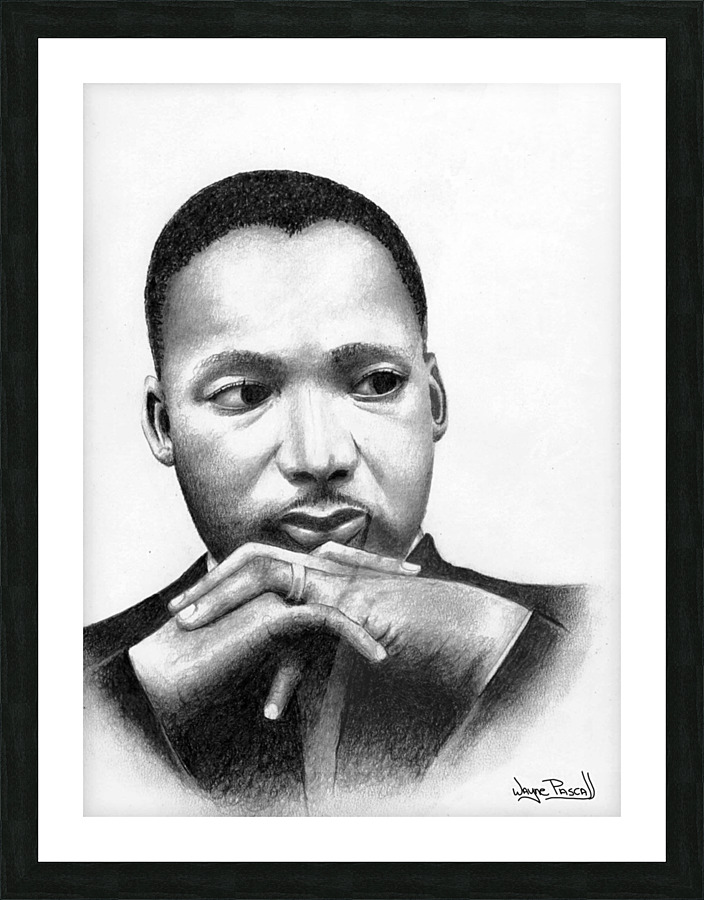 MLK  Framed Print Print