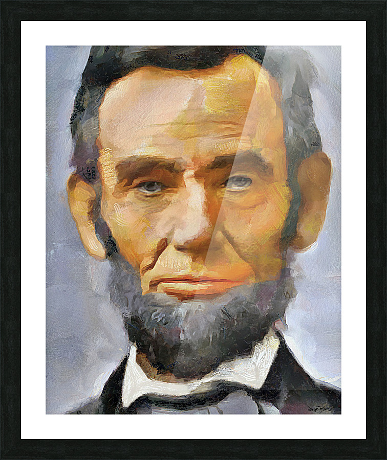 Abraham Lincoln  Impression encadrée