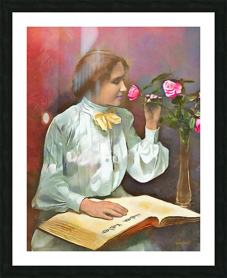 HELEN KELLER     Framed Print Print