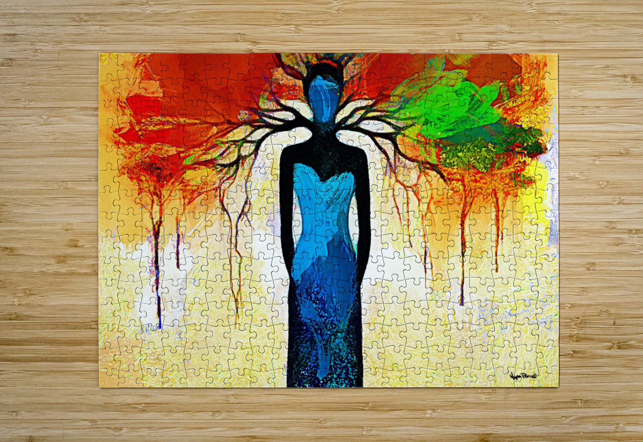 Tree Bleed Wayne Pascall Art Puzzle printing