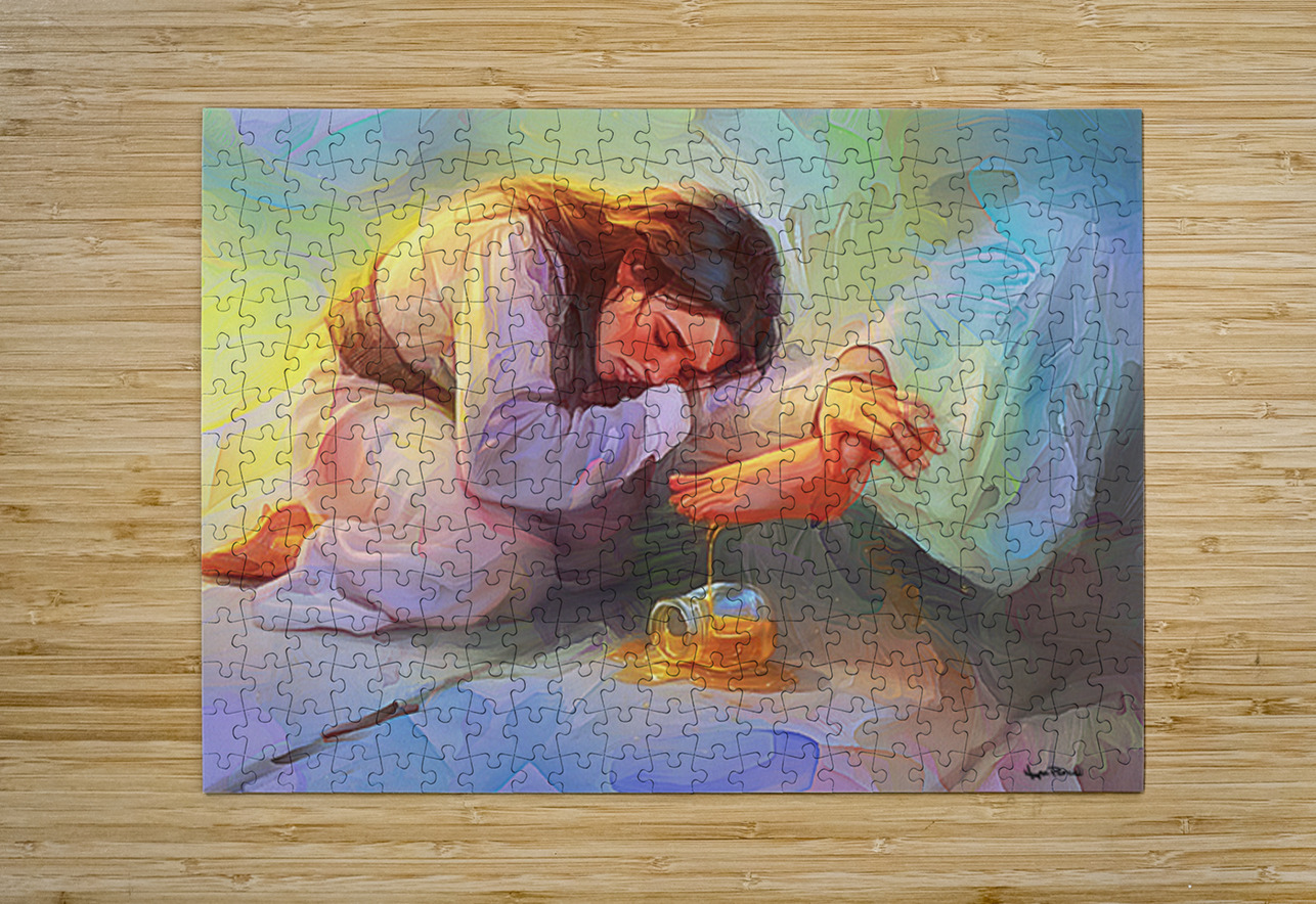 FORGIVEN Wayne Pascall Art Puzzle printing
