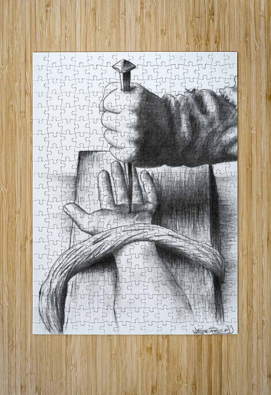 Pierced  Wayne Pascall Art Puzzle printing