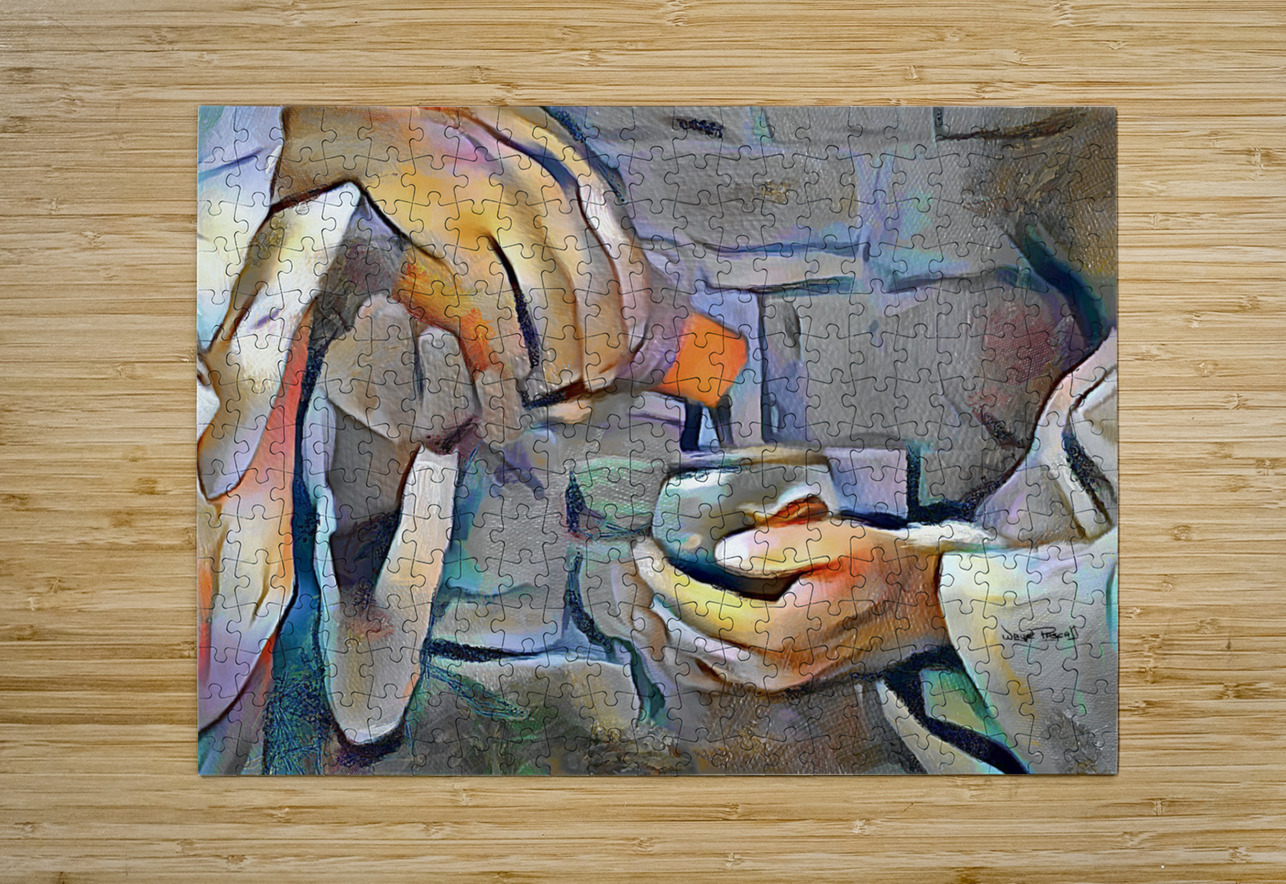 THE MASTERS HANDS - THE PROVIDER Wayne Pascall Art Puzzle printing
