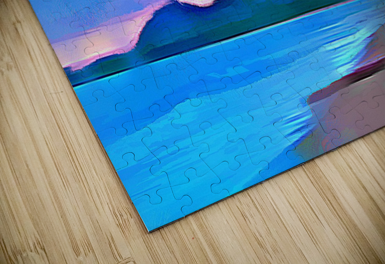 A Moment by The Coast Wayne Pascall Art Puzzle