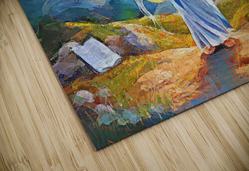 Safe in The Arms of Jesus Wayne Pascall Art puzzle