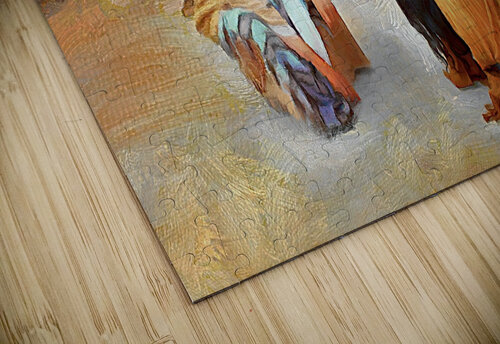 Cast the First Stone Wayne Pascall Art puzzle